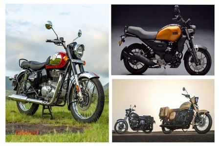 Retro Bikes Launched In 2021: Honda CB350 RS, Benelli Leoncino 500 BS6, Yamaha FZ-X & More!