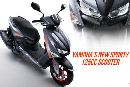 Yamaha Cygnus Gryphus 125cc Scooter Unveiled – The Perfect Rival To The TVS NTorq 125