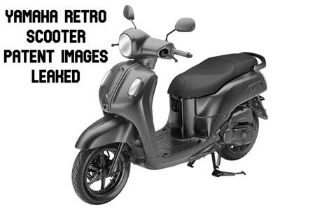 Yamaha Retro Scooter Incoming, Patent Images Leak Online