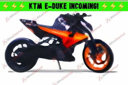 KTM E-Duke Electric Bike Incoming