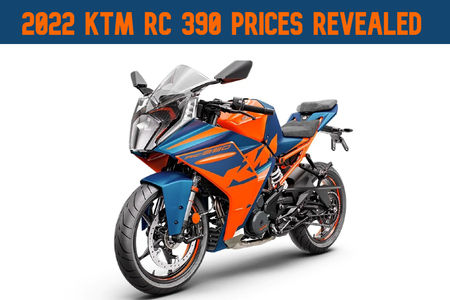 BREAKING: KTM RC 390 India Prices Revealed On Website