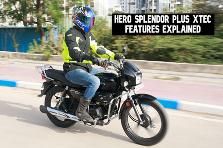 Hero Splendor Plus Xtec Features Explained In 5 Images