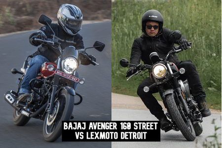 Bajaj Avenger Street 160 vs Lexmoto Detroit: Image Comparison 