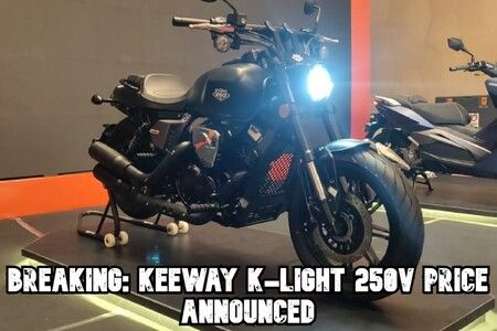 BREAKING: Keeway K-Light 250V Cruiser Launched, Priced From Rs 2.89 lakh