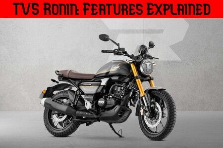 TVS Ronin: Features Explained 