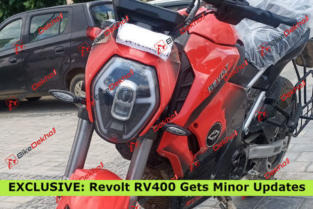 EXCLUSIVE: Updated Revolt RV400: Image Gallery