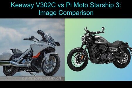 Keeway V302C vs Pi Moto Starship 3 Compared In 6 Images