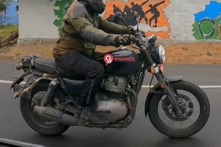 Royal Enfield Scrambler 650 Spotted In India With LED Headlight
