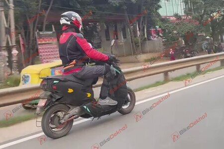 Ather 450 Test Mule Spotted-More Affordable Version On The Way?
