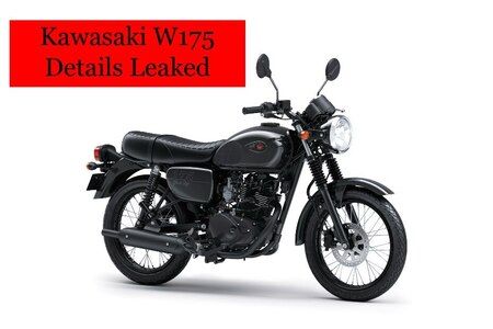 Kawasaki W175 Retro Bike Details Leaked Ahead Of Launch