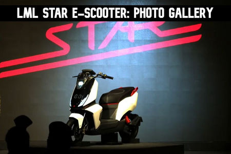 LML Star Electric Scooter: Photo Gallery