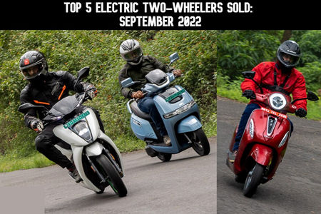 Top 5 Electric Two-wheelers Sold In September 2022: Ather 450X, Okinawa Praise Pro And More