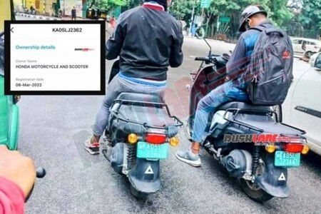 Honda Benly e Electric Scooter Spied In India Again