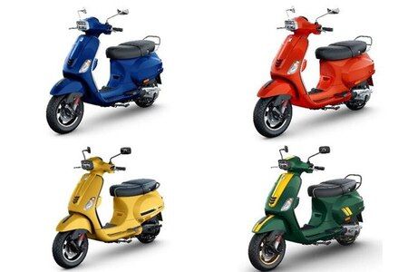 Vespa SXL Scooter Series Gets Painted In New Colours 