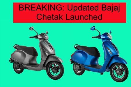 Bajaj Updates The Chetak E-scooter For 2023 With More Range