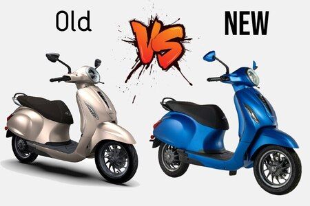 In 6 Pics: Here’s How The 2023 Bajaj Chetak Differs From The Older One