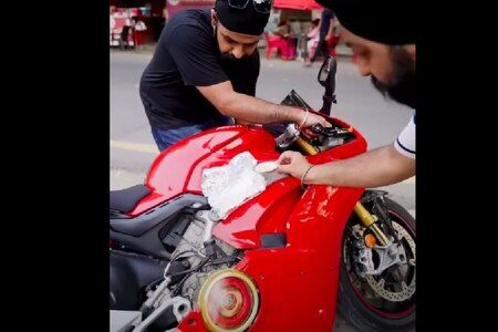 Fancy An Omelette Made On A Panigale?
