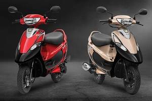 on road price of tvs scooty pep