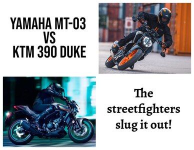 In 12 Pics: Yamaha MT-03 Vs KTM 390 Duke - Differences Explained