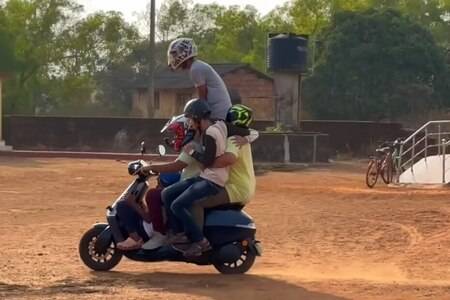 Watch Video: Ola S1 Pro Electric Scooter Doing Daredevil Stunts