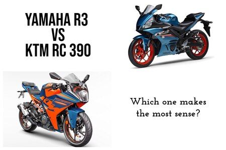 In 10 Pics: Yamaha R3 Vs KTM RC 390 - Differences Explained