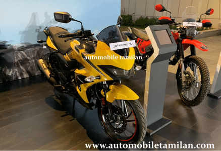 New Hero Xtreme 200S 4V Spied On In Sporty Yellow Colour