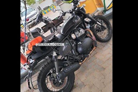 Royal Enfield Scrambler 650 Spotted In The Urban Jungle