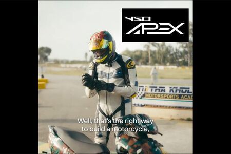 Upcoming Ather 450 Apex Teased!