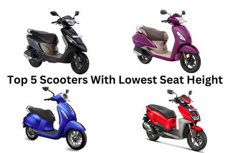 Sit Low, Ride High: The Top 5 Scooters with the Lowest Seats