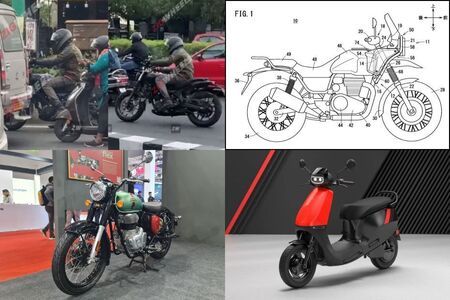 Weekly News Wrap-up: Royal Enfield Hunter 450 Spied, Honda CB350 Based ADV, Flex Fuel Royal Enfield Classic 350 And More