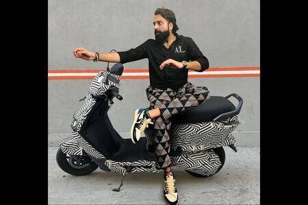 Ather Rizta Family Scooter Teased By Comedian Anubhav Bassi