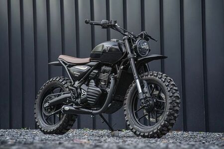 Check Out This Triumph Speed 400 Custom Tracker Build From K-Speed