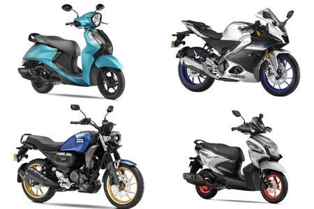 Yamaha Bikes And Scooters Price List April 2024: Yamaha R15 V4, MT-15 V2, FZ-X, Aerox 155 And More!