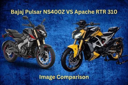 Bajaj Pulsar NS400Z vs TVS Apache RTR 310: Image Comparison 