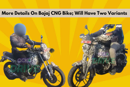 Bajaj CNG Bike Spotted Again in Two Variants Ahead Of June 18 Launch