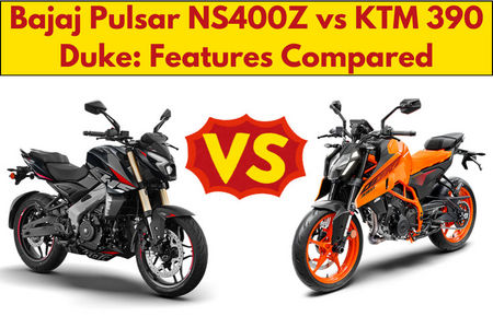 Pulsar NS400Z vs KTM Duke 390: Feature Differences Explained