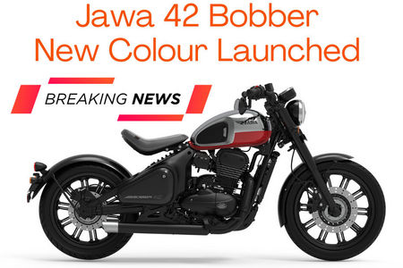 BREAKING: Jawa 42 Bobber Red Sheen Colour Variant Launched 