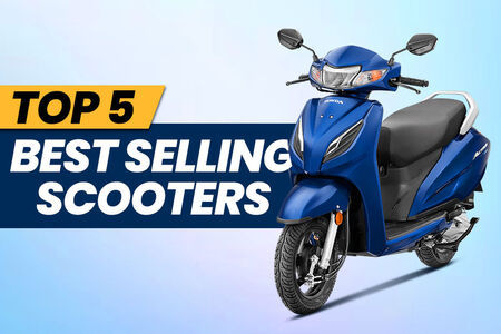 Top 5 Best Selling Scooters In May 2024 In India