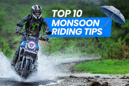 Top 10 Monsoon Riding Tips: How To Ride Safely During The Rainy Season