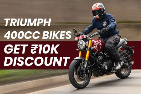 Triumph Speed 400 And Scrambler 400 X Discounts Announced: Get The Bikes For Rs 10,000 Cheaper