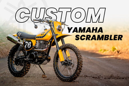 This Modified Yamaha XT500 Bike Would Be A Great Scrambler!