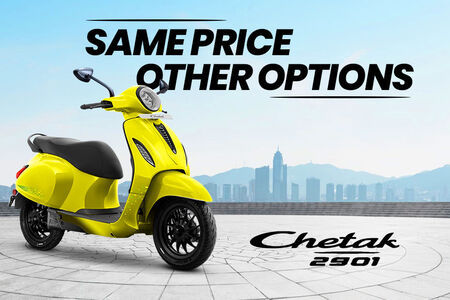 Bajaj Chetak 2901 Electric Scooter Same Price Other Options