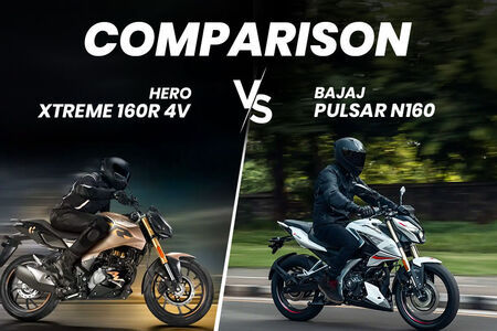 Hero Xtreme 160R 4V VS Bajaj Pulsar N160: Image Comparison