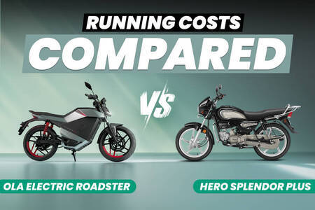 EV vs Petrol: Ola Electric Roadster vs Hero Splendor Plus: Running Costs Compared