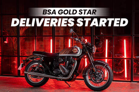 BSA Gold Star Deliveries Started In India