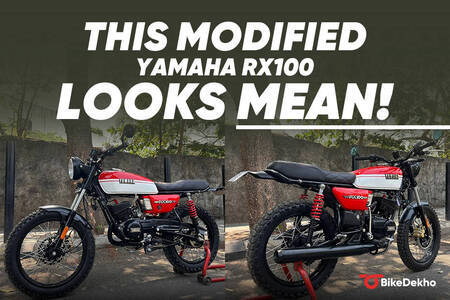 Yamaha RX100 Modified Into A Scrambler: Looks EPIC!