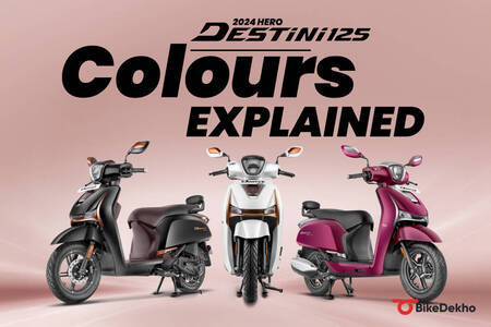 2024 Hero Destini 125 Colours Explained