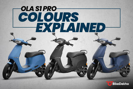 Ola S1 Pro Electric Scooter: Colours Explained