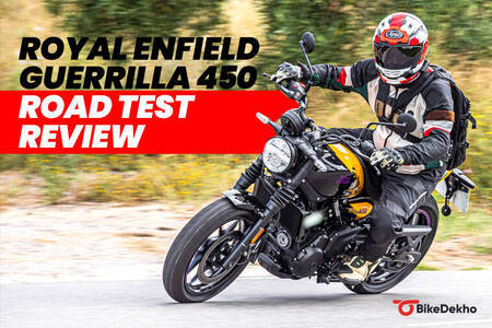 Royal Enfield Guerrilla 450 Road Test Review: The Crazy Horse