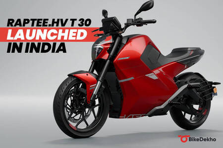 BREAKING: Raptee.HV T 30 Electric Bike Launched in India